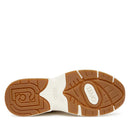 Sneakers Donna LIU JO LJ01 01 in Suede e Mesh Milk e Light Gold