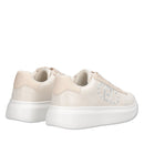Sneakers Platform LIU JO Babol 01 in Microfibra Shiny color Latte