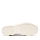 Sneakers Donna LIU JO Kiki 01 in Pelle Bianca con Inserti Laminati Oro