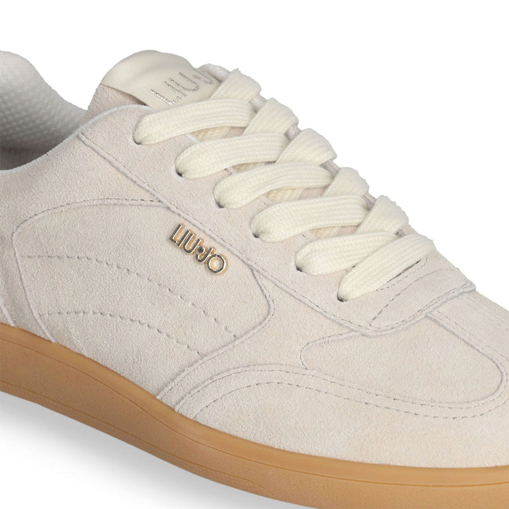 Sneakers Donna LIU JO Connor 01 in Suede Beige
