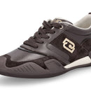Sneakers Donna LIU JO Blossom 02 in Pelle e Suede color Moka