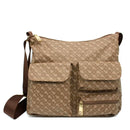 Borsa Donna a Tracolla Multitasche GHERARDINI in Tessuto Softy Chestnut