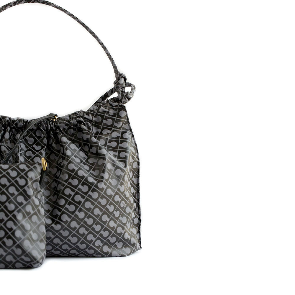 Hobo Bag Donna GHERARDINI in Tessuto Softy colore Granite