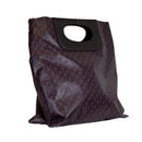 Borsa Donna Mano GHERARDINI linea Doppia Piattina in Tessuto Softy Bordeaux