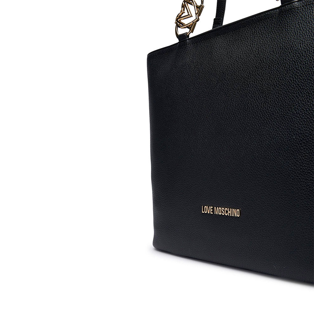 Shopping Bag Donna LOVE MOSCHINO linea Jewel Nera
