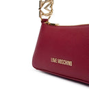 Borsa Sottospalla Donna LOVE MOSCHINO linea Jewel Rosso Vino