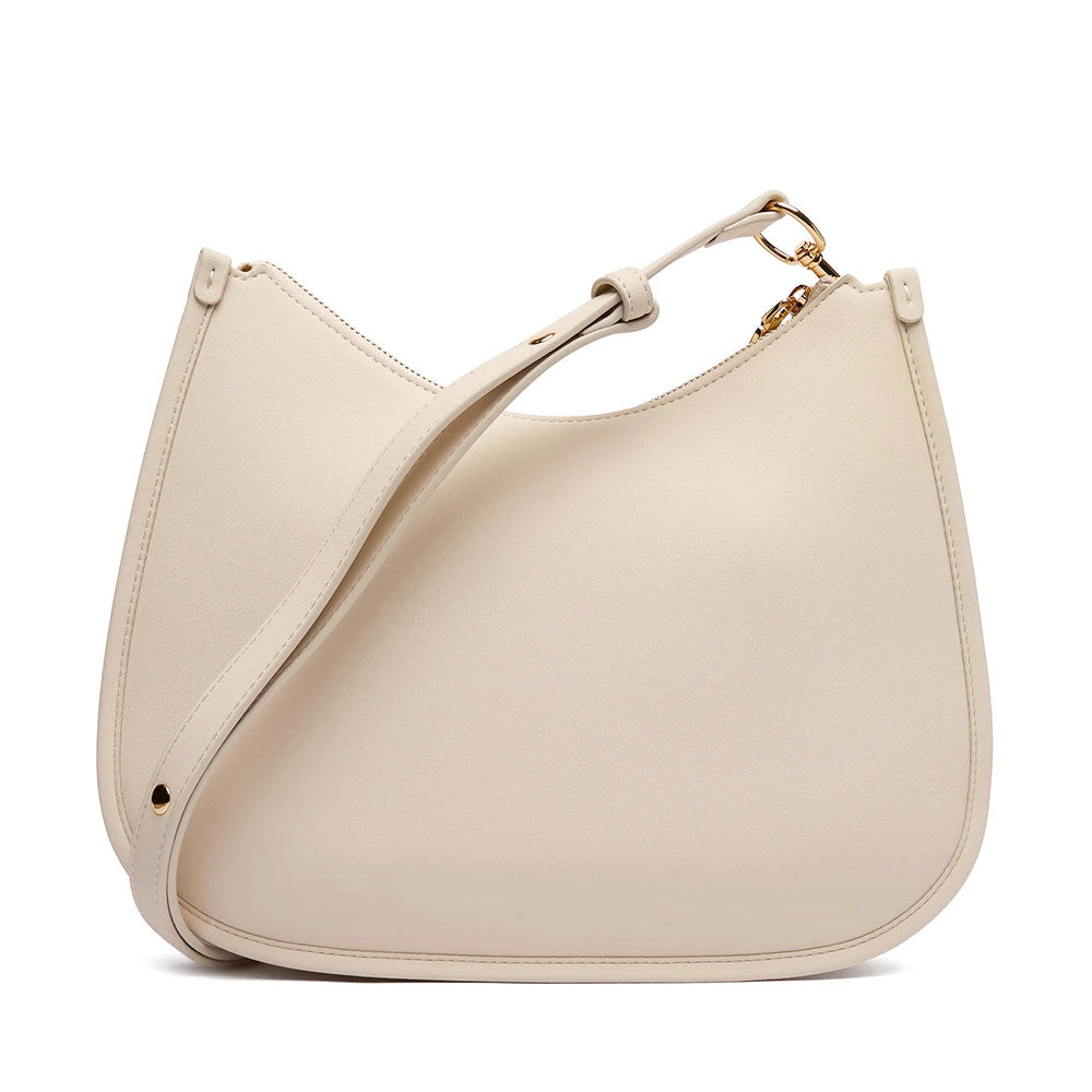 Große Damen-Beuteltasche LOVE MOSCHINO Modell Bold Bag in Ivory