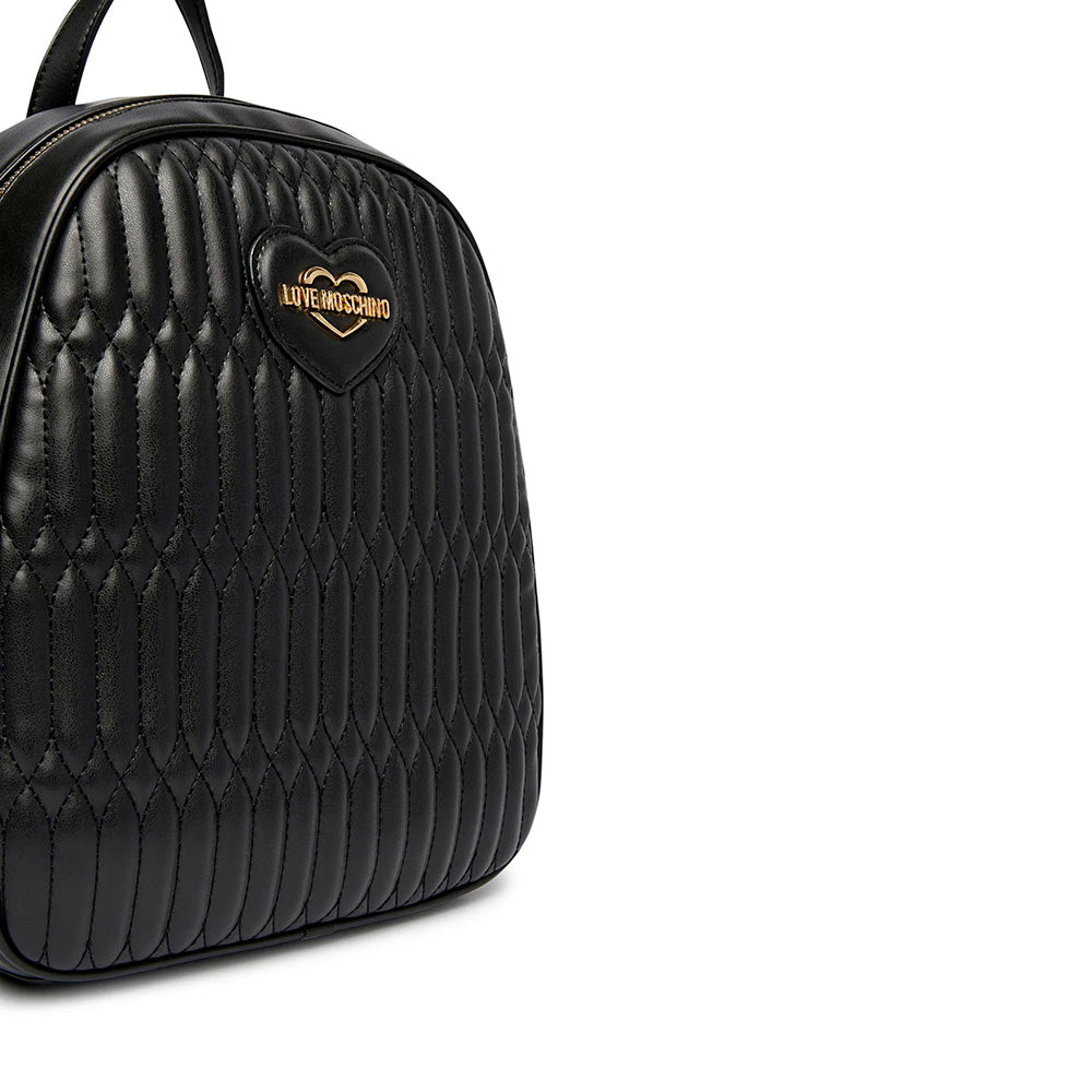 Zaino Donna LOVE MOSCHINO linea Bubby Love in Ecopelle Nera