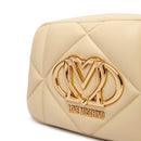 Camera Case Trapuntata LOVE MOSCHINO linea Embossed color Burro