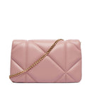 Clutch Trapuntata con Tracolla LOVE MOSCHINO linea Embossed Rosa