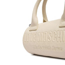 Borsa Donna Bauletto Mini LOVE MOSCHINO in Ecopelle Avorio