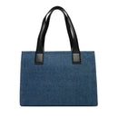 Shopping Bag Donna LOVE MOSCHINO in Denim Blu