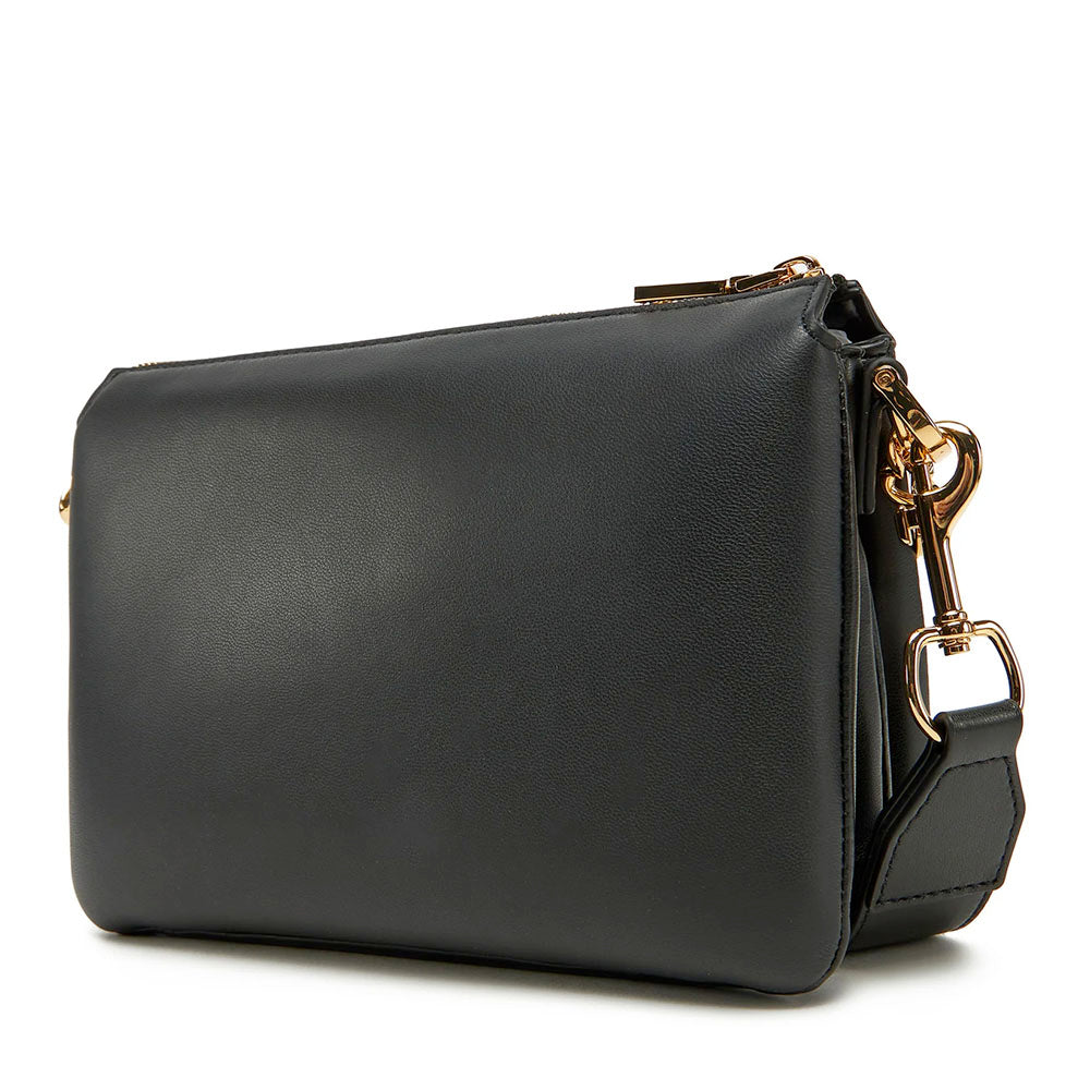 Borsa Donna a Tracolla LOVE MOSCHINO linea Dangling in Pelle Nera