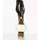 Shopping Bag Donna LOVE MOSCHINO linea Jewel Avorio