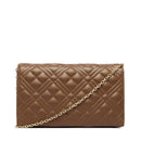 Clutch Donna con Tracolla LOVE MOSCHINO linea Smart Daily Quilted color Fango