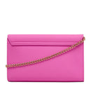 Clutch Donna con Tracolla LOVE MOSCHINO linea Smart Daily Bag Lettering Logo Fuxia