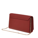 Clutch Donna con Tracolla LOVE MOSCHINO linea Smart Daily Bag Lettering Logo color Ruggine