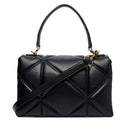 Borsa Donna a Mano con Tracolla LOVE MOSCHINO linea Embossed Trapuntata Nera