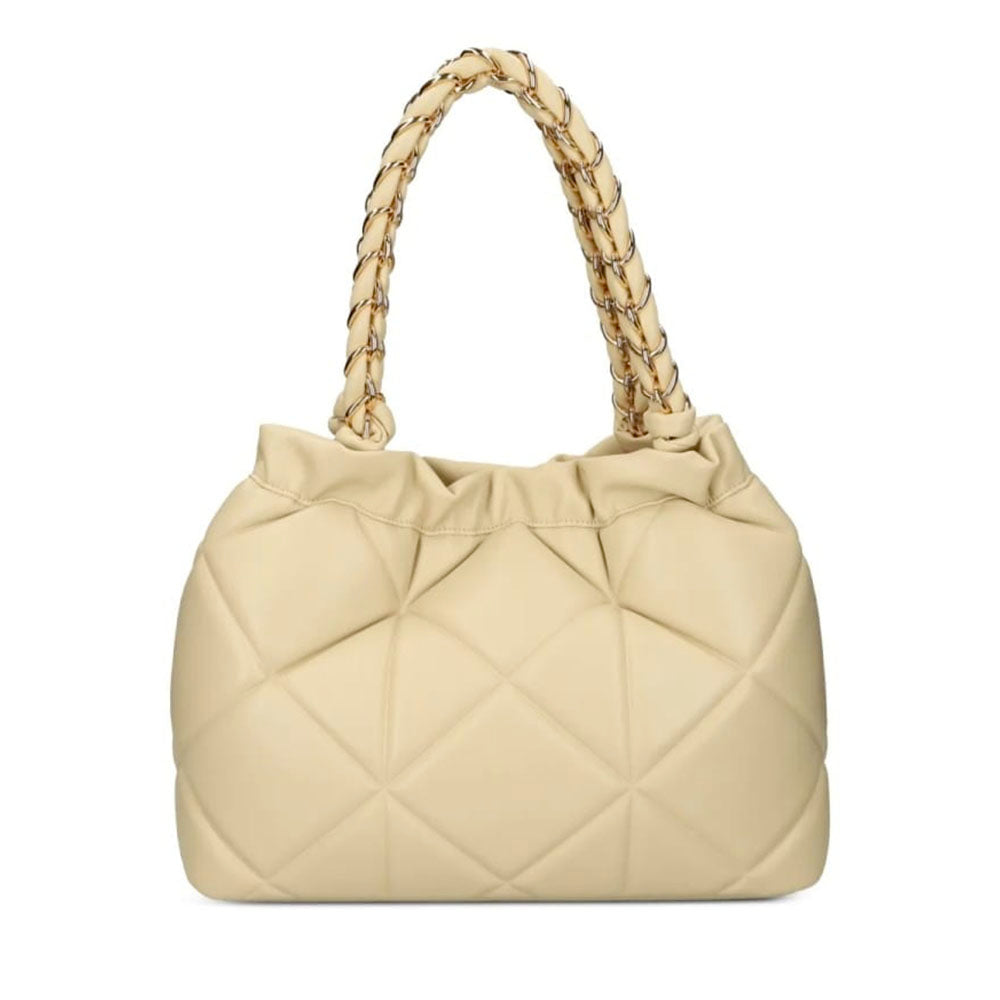 Borsa Donna Secchiello LOVE MOSCHINO linea Embossed Trapuntata color Burro