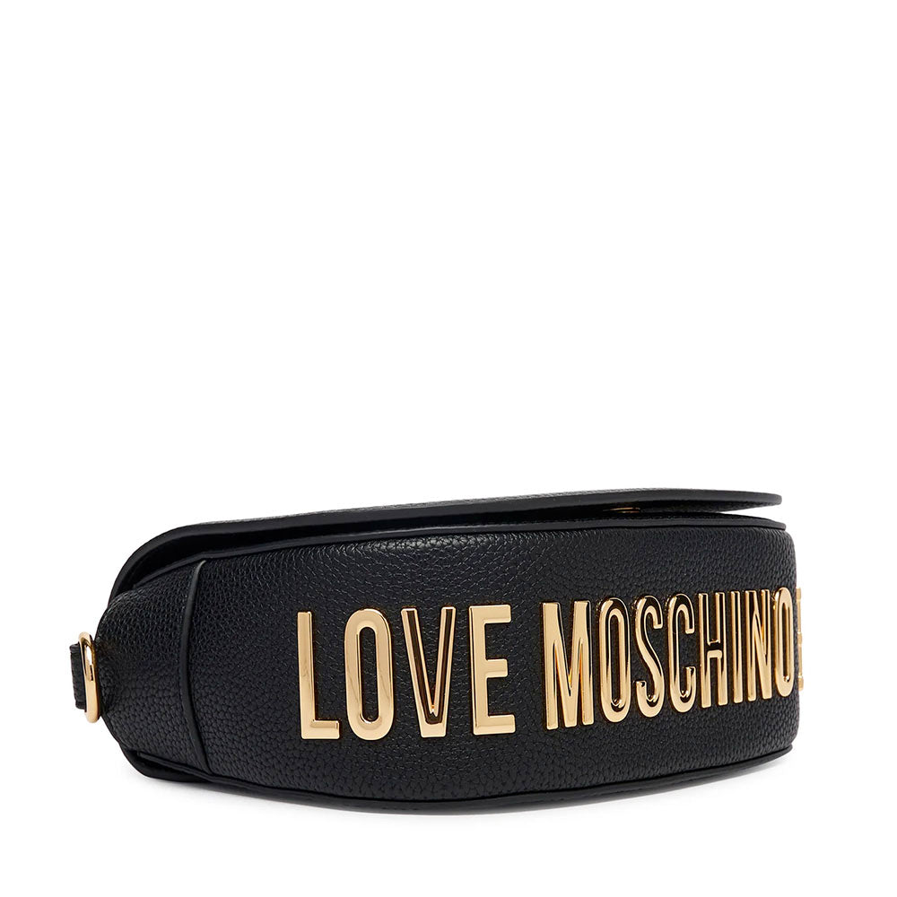 Borsa Donna a Tracolla LOVE MOSCHINO linea Giant Logo Nero