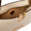Borsa Donna a Spalla LOVE MOSCHINO linea Soft Sculpt Avorio