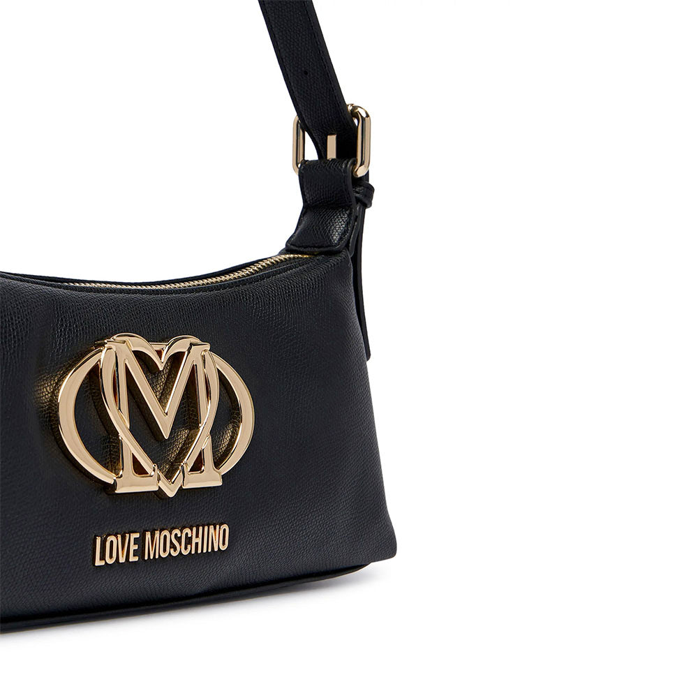 Borsa Sottospalla Donna LOVE MOSCHINO in Ecopelle Nera