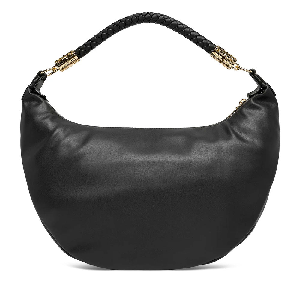 Hobo Bag Donna LOVE MOSCHINO in Ecopelle Nera