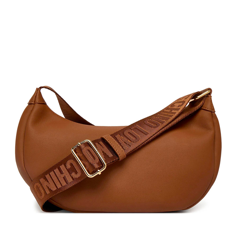 Borsa Donna Mezzaluna con Tracolla LOVE MOSCHINO linea Bold Bag Marrone