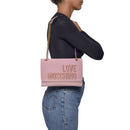 Borsa Donna a Spalla e Tracolla LOVE MOSCHINO in Vernice Rosa