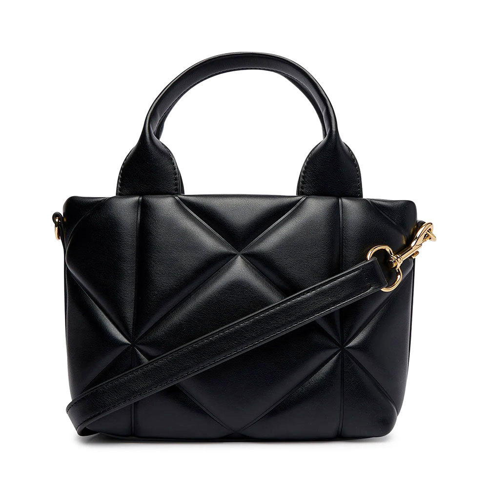 Damen-Handtasche Mini LOVE MOSCHINO Linie Embossed Schwarz