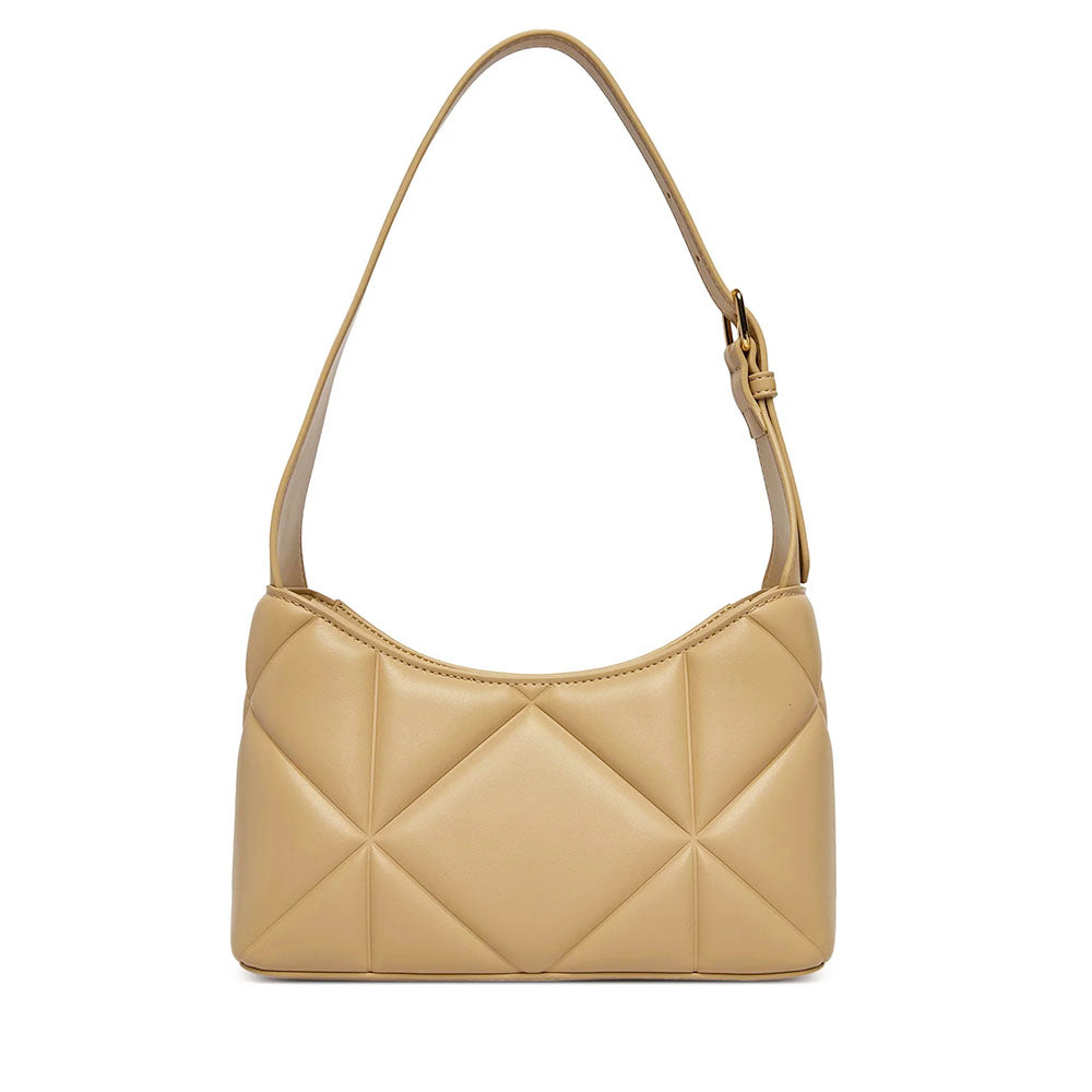 Borsa Donna Sottospalla LOVE MOSCHINO linea Embossed Taupe