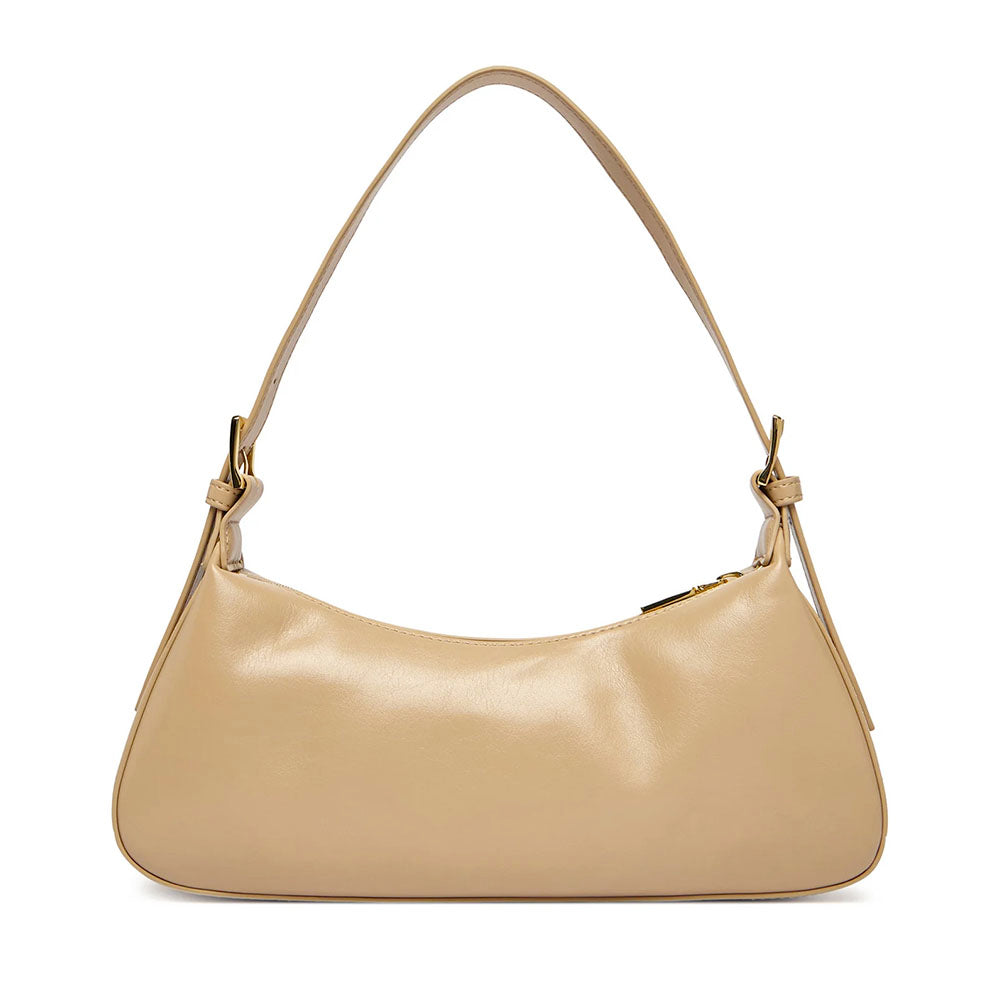 Borsa Donna a Spalla LOVE MOSCHINO in Ecopelle Soft Taupe