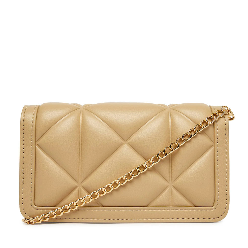 Cutch Trapuntata Donna LOVE MOSCHINO linea Embossed Taupe