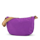 Mezzaluna Grande a Tracolla 1A Classe Alviero Martini linea Breeze Nylon Viola LB84