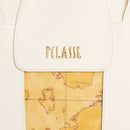 Damen-Shopper 1A Classe ALVIERO MARTINI Modell Bloom City in Elfenbein - LD27
