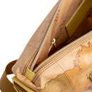 Borsa Donna Mezzaluna Grande 1A Classe Alviero Martini linea Soft Petals in Tessuto Soft Geo Classic e Giallo Pastello LE54