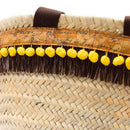 Borsa da Mare 1A Classe Alviero Martini linea Geo Boho Chic in Rafia Beige