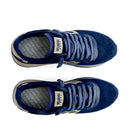 Sneakers Uomo WUSHU RUYI Master All Suede MAS19 in Camoscio Blue Ocean Sand e Light Navy