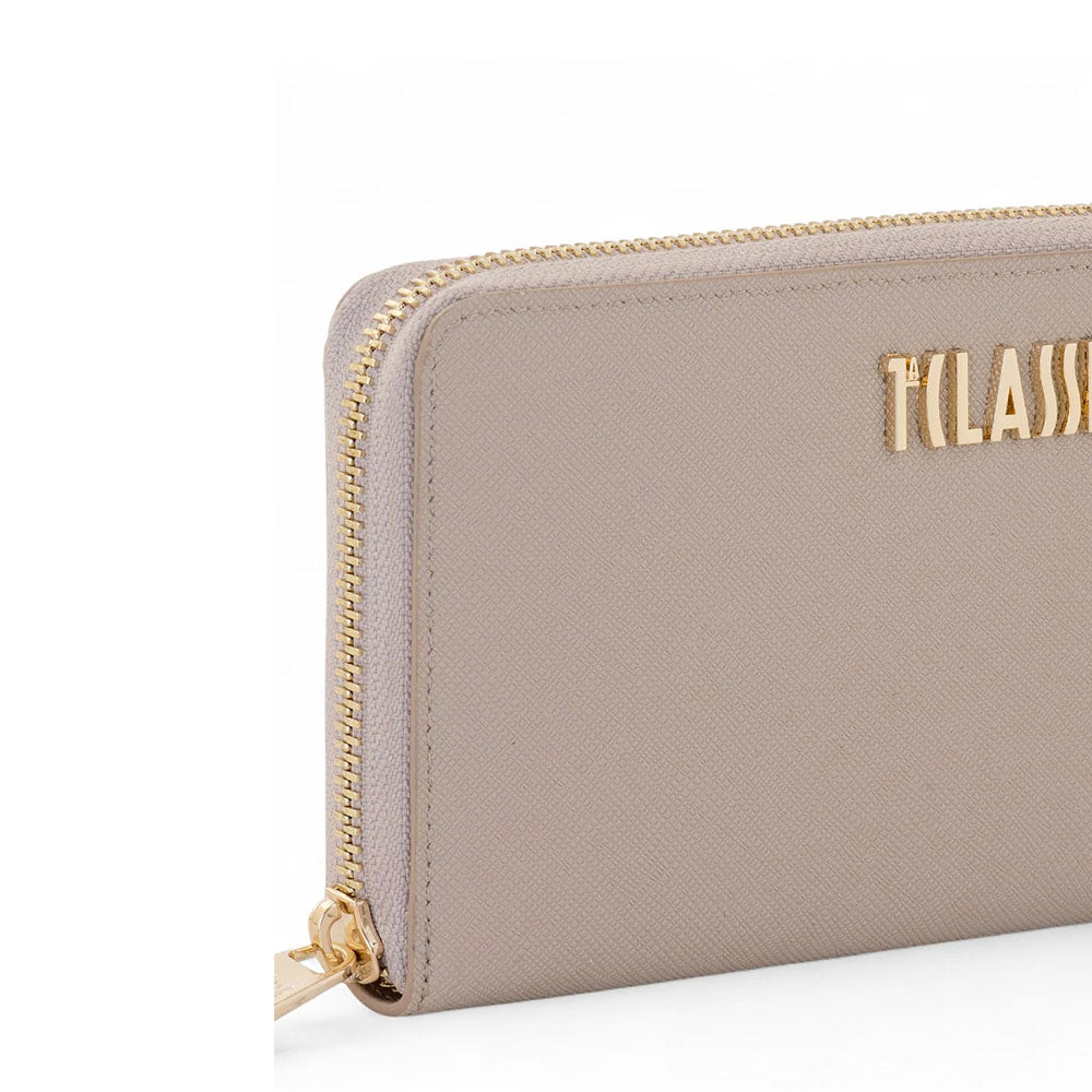 Portafoglio Donna Zip Around 1A Classe Alviero Martini linea Windy City Greige PM75