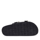 Ciabatte Doppia Fascia PATRIZIA PEPE Girl linea Fly Birkilux in Pelle Nera