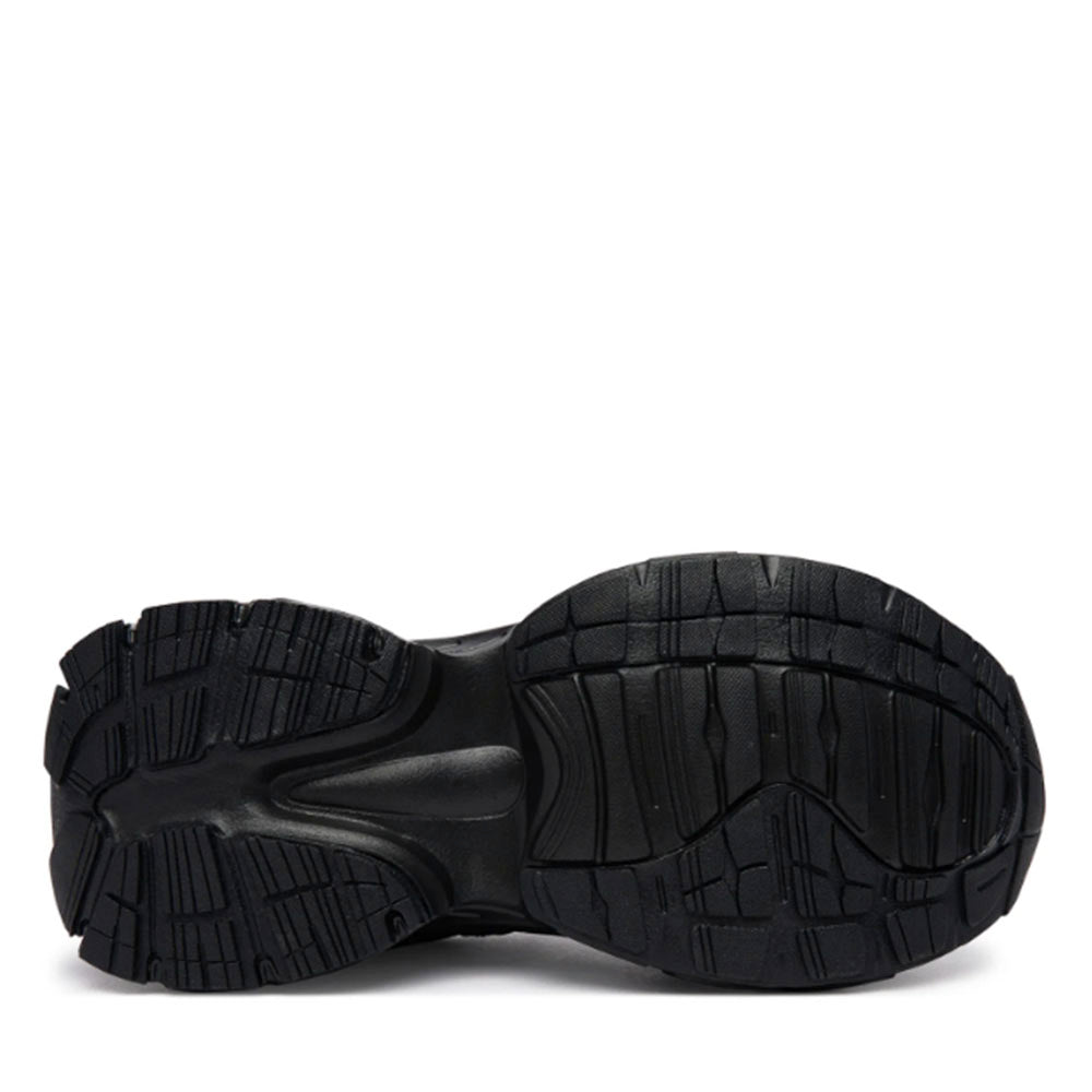 Sneakers Running PATRIZIA PEPE Girl linea Fly Run Tech in Mesh e Suede Nero
