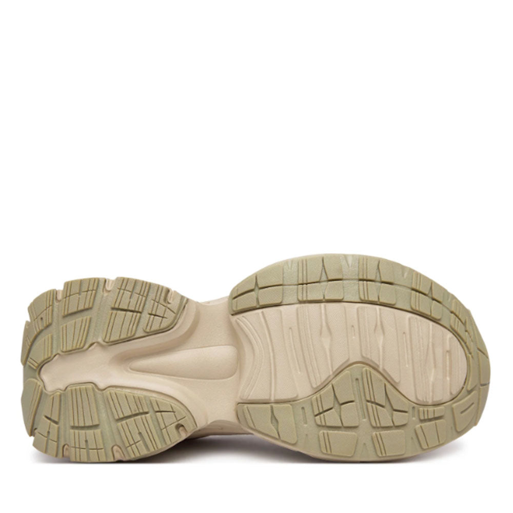 Sneakers Running PATRIZIA PEPE Girl linea Fly Run Tech in Mesh e Suede Beige