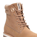 Anfibi Donna LIU JO Tammy 01 in Nabuck color Cognac