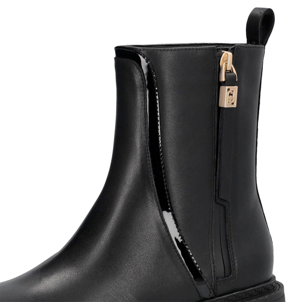 Stivali Donna LIU JO Rumi 46 in Pelle Nera