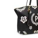 Shopping Bag POLLINI linea Day Si! Heritage Nero e Bianco