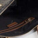 Shopping Bag Donna POLLINI linea Heritage Logo Classic Nero e Marrone