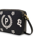 Damen-Umhängetasche POLLINI Linie Day Si! Heritage Schwarz und Weiß