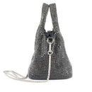 Borsa Gioiello a Mano CULT linea Demi Nera con Strass