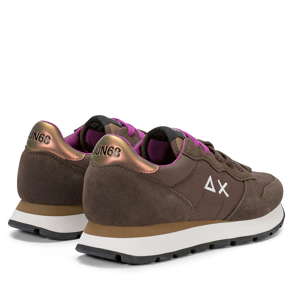 Sneakers Donna SUN68 Ally Solid Marrone - Z46201