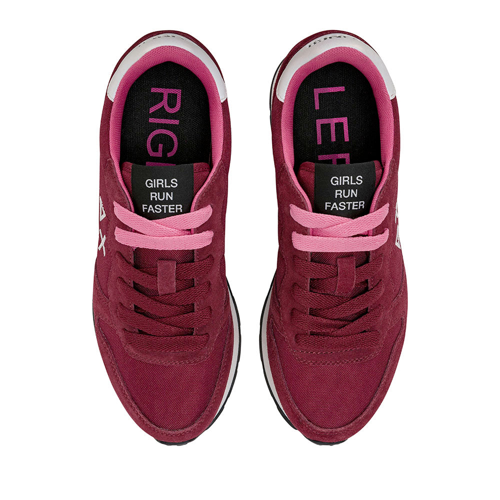 Sneakers Donna SUN68 Ally Solid Bordeaux - Z46201